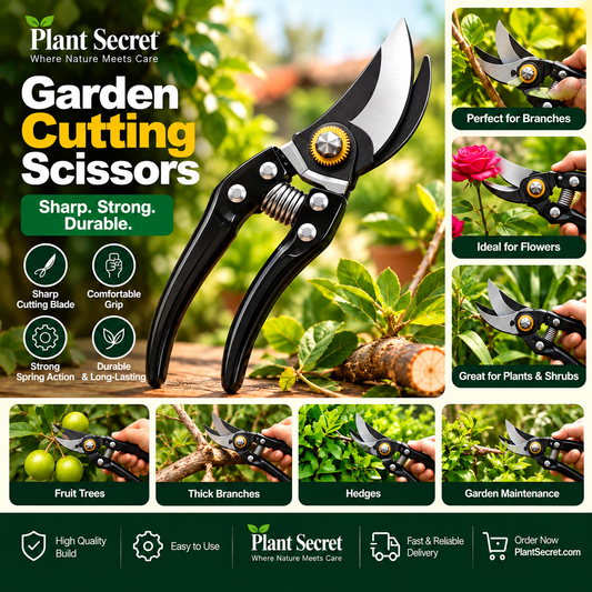 Plant Secret Garden Cutting Scissors – Plants & Branch Pruning Shears