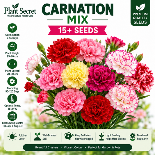 Carnation mix 15+ Seeds