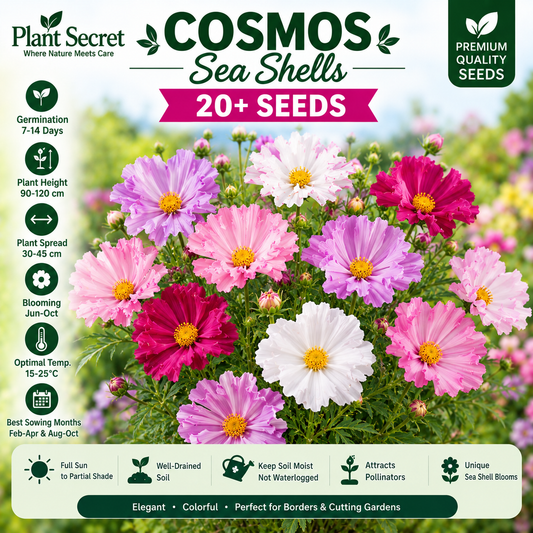 Cosmos Sea Shells  20+ Seeds