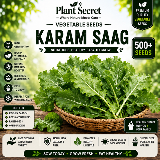 Karam Saag 500+ seeds