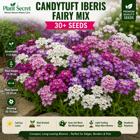 Candytuft iberis fairy mix 30+ Seeds