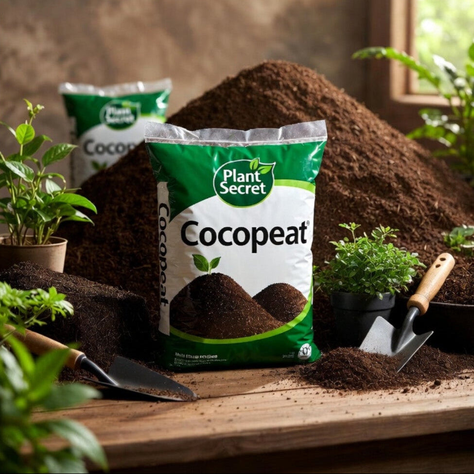 Premium Organic Coco Peat for Gardening (800 Grams)